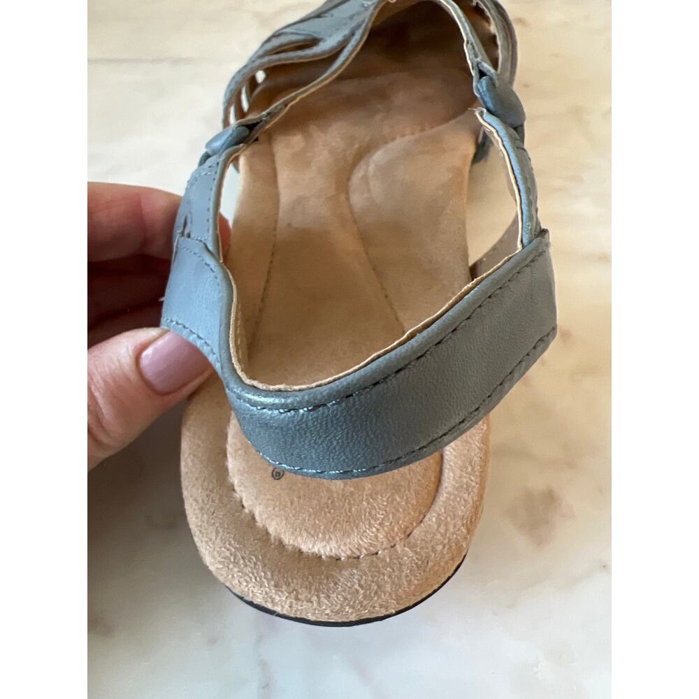 Earth Origins, Belle Brielle Sandal Women's Sz 9 Footwear Shoes Lightweight Blue - Picture 10 of 12